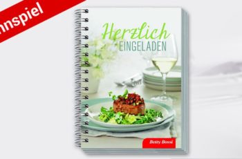 Gewinne das Betty Bossi Kochbuch «Herzlich eingeladen» Gewinne das Betty Bossi Kochbuch «Herzlich eingeladen»