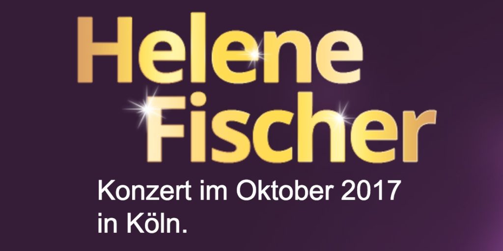 Helene Fischer Konzert Tickets gewinnen