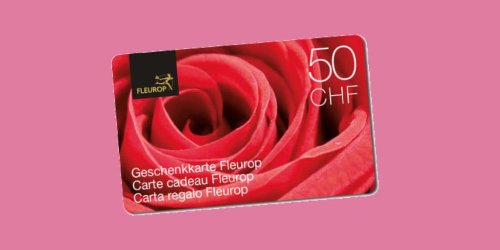 Fleurop Geschenkkarte gewinnen