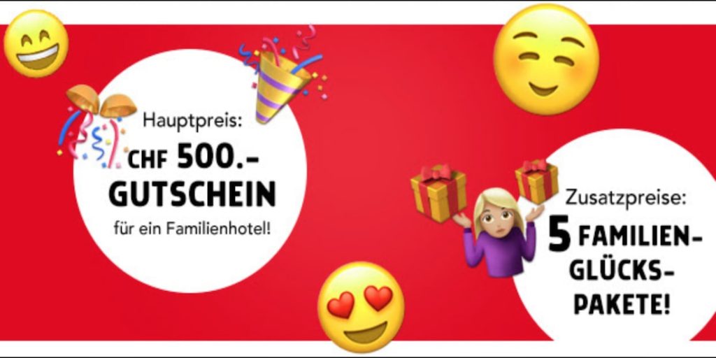 Familienhotel-Gutschein oder Familien-Glücks-Paket gewinnen