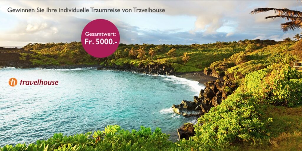 Individuelle Traumreise von Travelhouse gewinnen