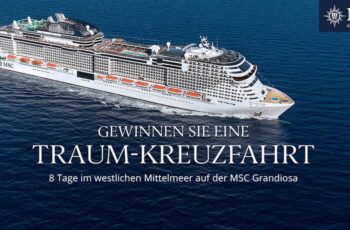 Gewinne eine 8-tägige Traum-Kreuzfahrt im Mittelmeer für 2 Personen Gewinne eine 8-tägige Traum-Kreuzfahrt im Mittelmeer für 2 Personen