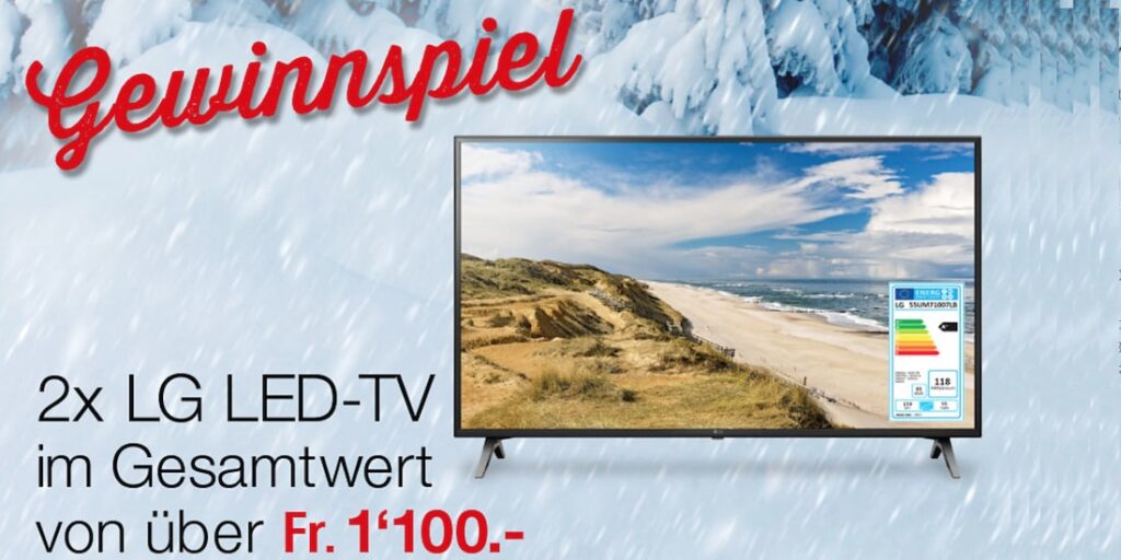 LG LED-TV gewinnen