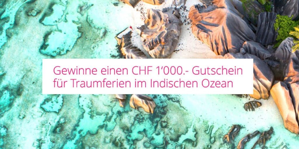 Gutschein Traumferien Indischer Ozean gewinnen