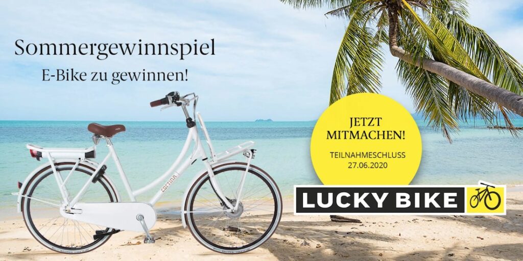 E-Bike von Lucky Bike gewinnen