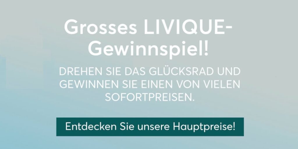 LIVIQUE Gutschein gewinnen