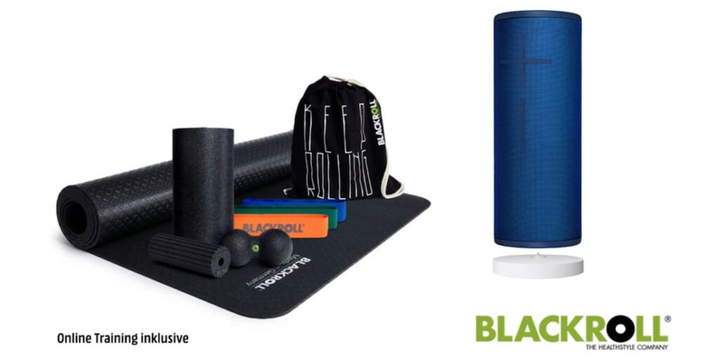 Ultimate Ears Megaboom 3 Lautsprecher inkl. Home Workout Set von Blackrock gewinnen