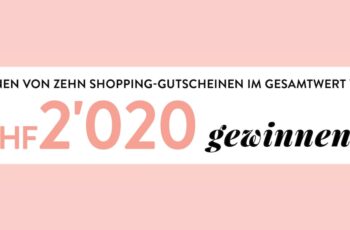 Gewinne einen von 10 Veillon Shopping-Gutscheinen im Wert von je CHF 202 Gewinne einen von 10 Veillon Shopping-Gutscheinen im Wert von je CHF 202