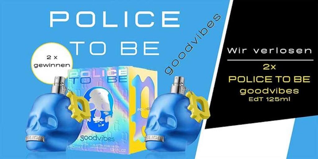 Police To Be Goodvibes for Men EdT