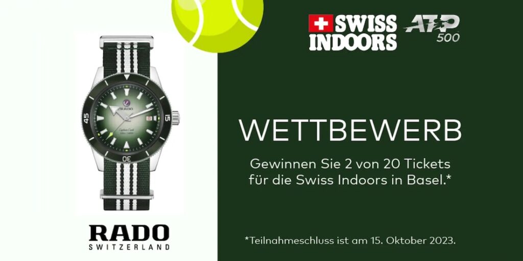 Swiss Indoors 2023 Wettbewerb
