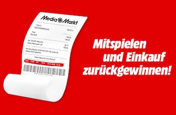 Gewinne deinen MediaMarkt Einkauf zurück Gewinne deinen MediaMarkt Einkauf zurück