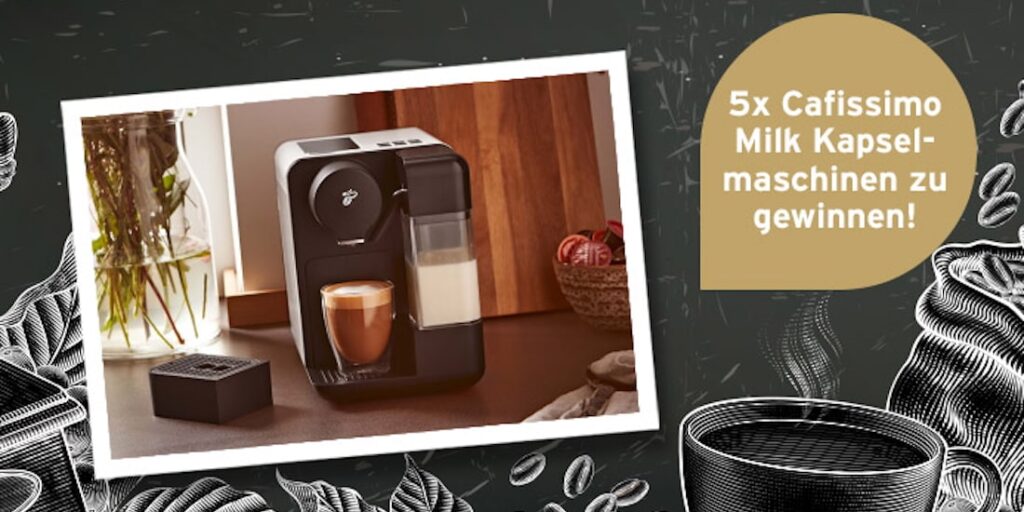 Cafissimo Milk-Kapselmaschine gewinnen