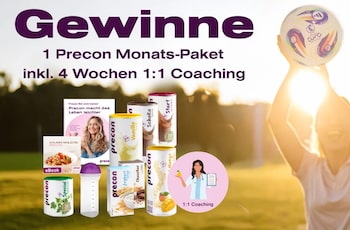 Gewinne 1 Precon Monatspaket inklusive Coaching Gewinne 1 Precon Monatspaket inklusive Coaching