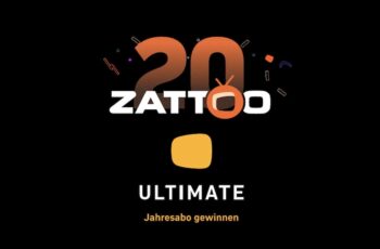 Gewinne 1 von 20 Zattoo Ultimate Jahresabos Gewinne 1 von 20 Zattoo Ultimate Jahresabos