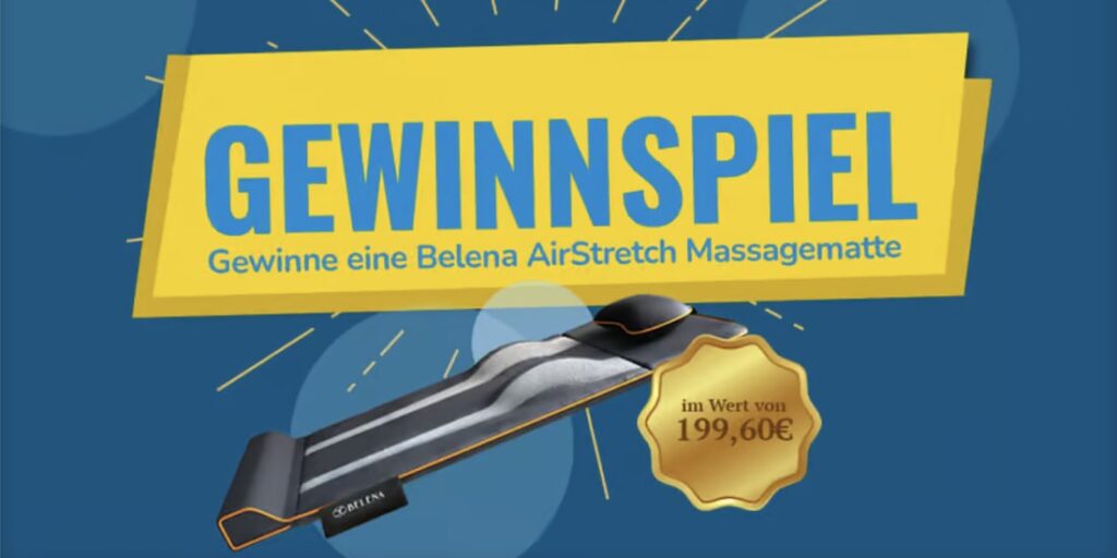 Belena Air Stretch Massagematte gewinnen