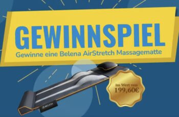 Belena Air Stretch Massagematte gewinnen Belena Air Stretch Massagematte gewinnen