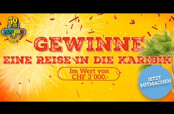 Gewinne eine Reise in die Karibik Gewinne eine Reise in die Karibik