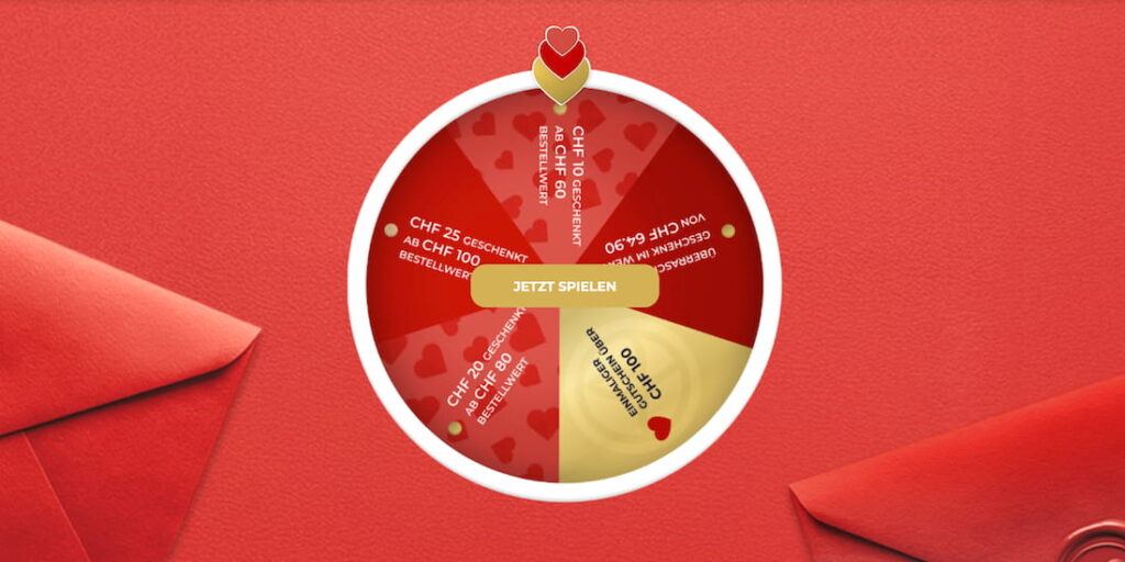 Yves Rocher Glücksrad