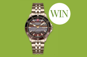 Gewinne eine limitierte Flagship Tiger Iron Uhr von Swiss Military Hanowa