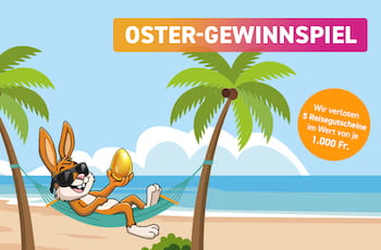 ltur Osterwettbewerb: 5x CHF 1’000 Reisegutschein gewinnen