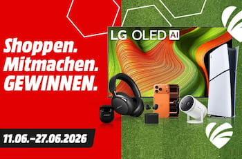 MediaMarkt Einkauf zurückgewinnen + Exklusive Preise wie iPhone 17, PS5 und LG OLED TV gewinnen