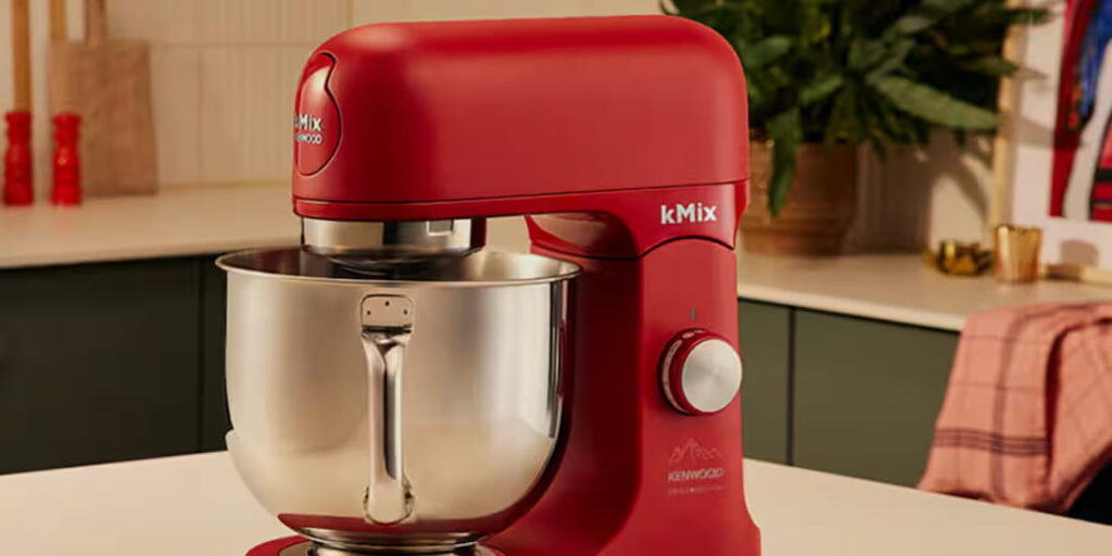Kenwood kMix Küchenmaschine Swiss Edition Bold Red mit Edelstahlschüssel