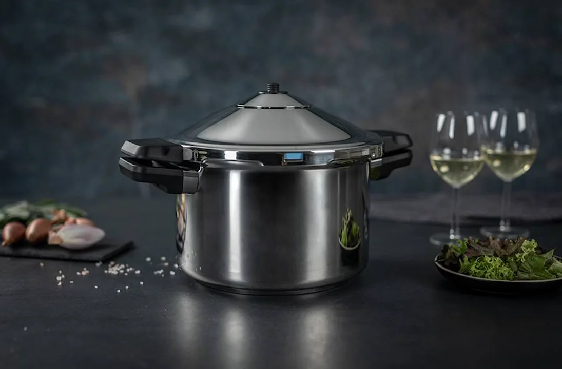 Duromatic Inox 6 L Dampfkochtopf von Kuhn Rikon aus Edelstahl gewinnen