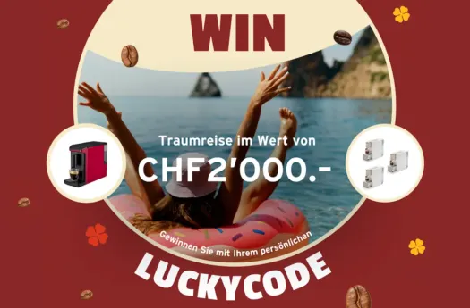 Reisegutschein oder Kaffeemaschine gewinnen Reisegutschein oder Kaffeemaschine gewinnen